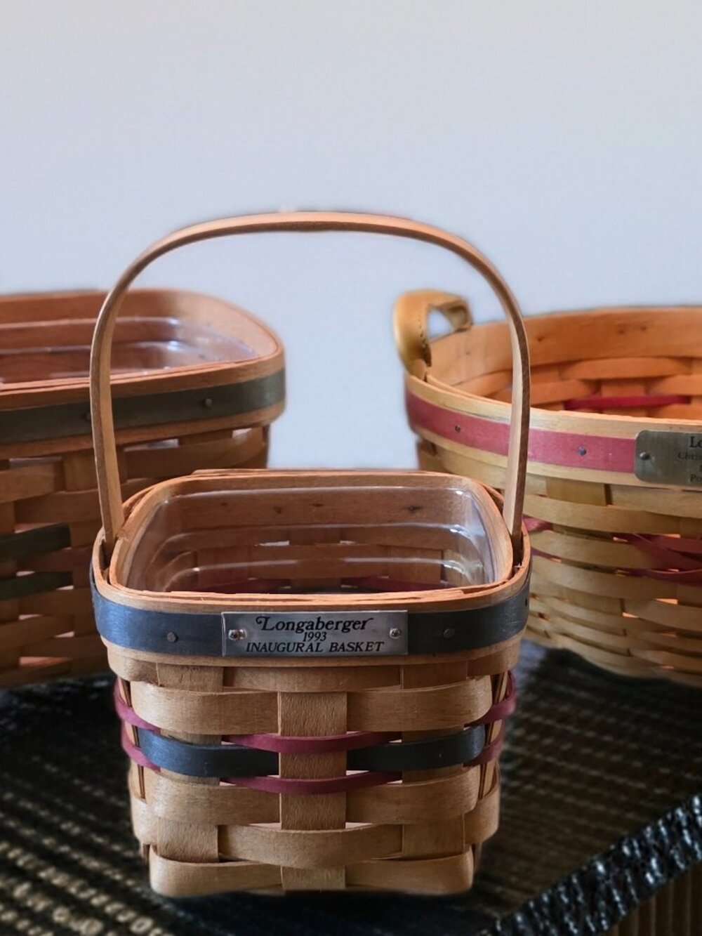 Longaberger Basket lot of 3